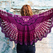 triangular shawl "dreamcatcher" pattern