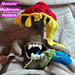 Monster Mushroom pattern