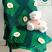 Wild Daisies Baby Blanket pattern 