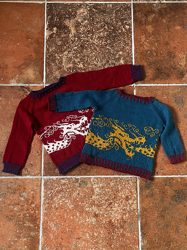 Dragon Sweater for Toddlers