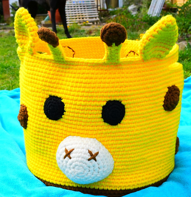 Ravelry: Giraffe Basket pattern by Megan L R