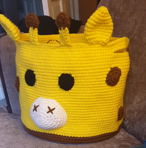 Ravelry: Giraffe Basket pattern by Megan L R