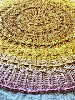 Stenli Candy, I separated the two cakes and used each colour concurrently to make one large gradient
