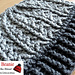 Caret Crochet Beanie pattern 