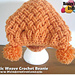Celtic Weave Crochet Hat photo 2