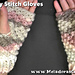 Raspberry Stitch Fingerless Gloves photo 3