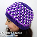 Dimension Stitch Beanie pattern 