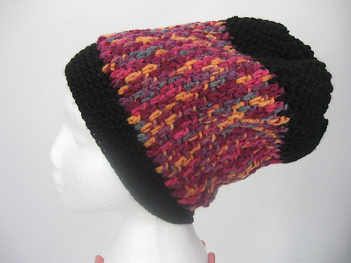Meladora's Mesh Brick Stitch Beanie photo 2