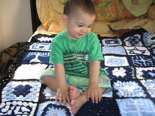 Star of David Granny Square photo 4