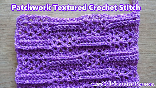 Patchwork Textured Crochet Stitch