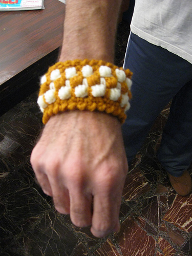 Crocheted Bangle photo 1