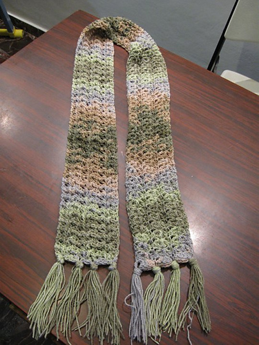 Star Fish Stitch Scarf photo 1