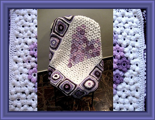 Flower Afghan & Grannies photo 7