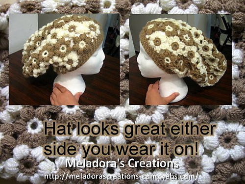 Flower Slouch Hat photo 3