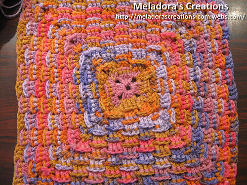 Basket Weave Granny Square photo 4