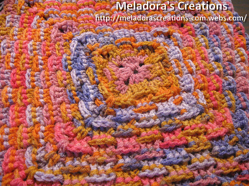 Basket Weave Granny Square photo 8