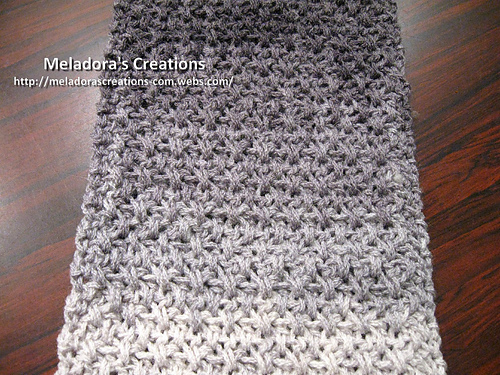 Mesh Stitch Scarf photo 8