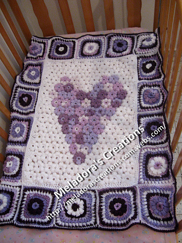 Flower Afghan & Grannies photo 6