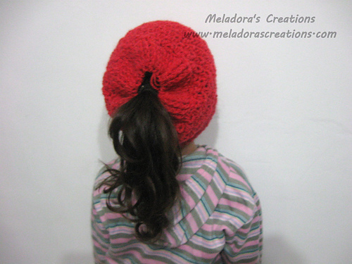 Angel Stitch Adjustable Slouchy Beanie photo 2