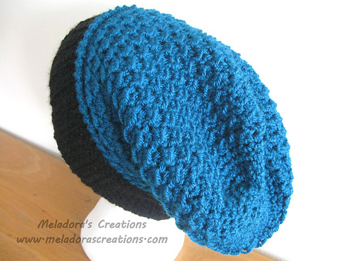 Moss Stitch Slouch Hat photo 4