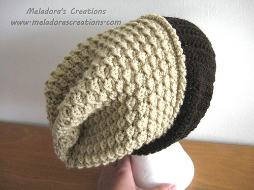 Moss Stitch Slouch Hat photo 1