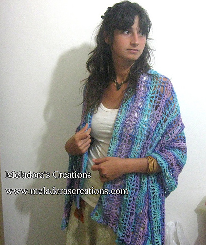 Square Sun Lacy Shawl photo 3