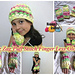 Zig Zag Puff Stitch Fingerless Gloves photo 3