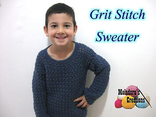 Grit Stitch Sweater photo 3