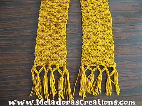 Wave Stitch Scarf photo 3