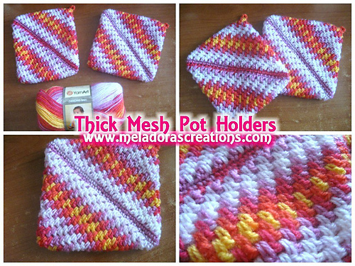 Thick Mesh Pot Holder photo 1