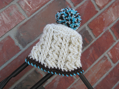 Ravelry: Crossed Cabled Cap pattern by Melanie Padron