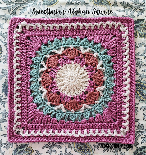 Sweetbriar Afghan Square