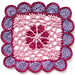 Pretty Scallops Dishcloth pattern 