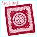 April Girl Afghan Square pattern 