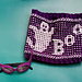 The Boo-saic Cowl pattern 