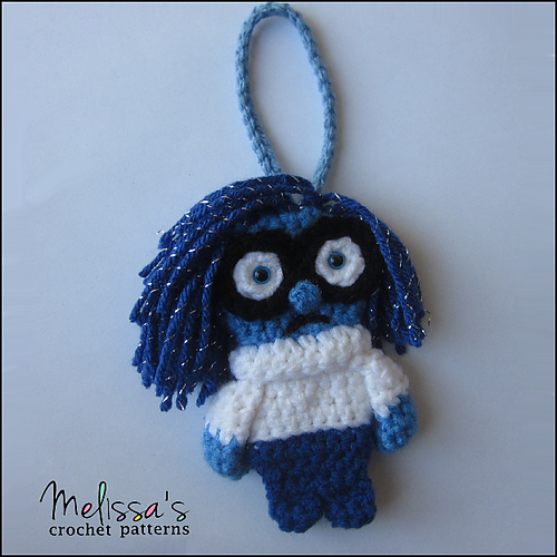 Sadness Luggage or Backpack Tag photo 2