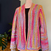 Solid Flexi Hexi Longline Cardi pattern 