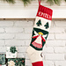 Angel Christmas Stocking pattern 