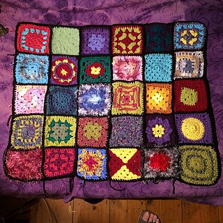 The first 30 squares joined