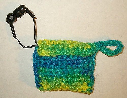 Crochet Earbud Cozy photo 5