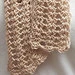 Tunisian Lace Ascot pattern 