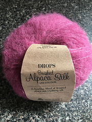 sorbet cardigan drops brushed alpaca silk