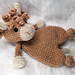 Highland Cow Lovey pattern