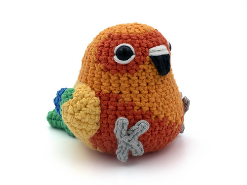 Amigurumi Sun Conure