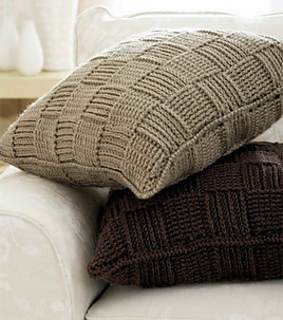 Ravelry Willow Basket Pillows Pattern By Patons