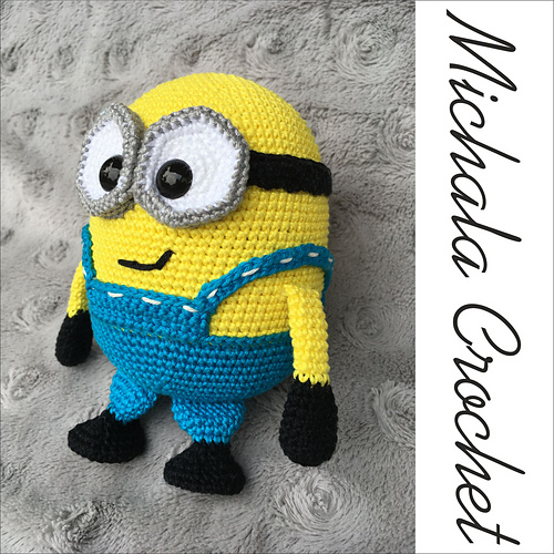Crochet minion - Michala Hendrychová