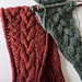 Cable Scarf pattern 