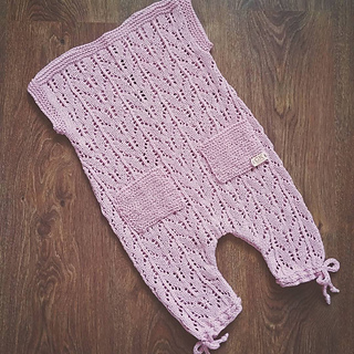 Ravelry: Aurora Baby Girl Romper Suit pattern by Mici Harangozó