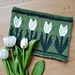 The White Tulip Cowl pattern 