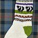 Beltie Galloway Cow Sock pattern